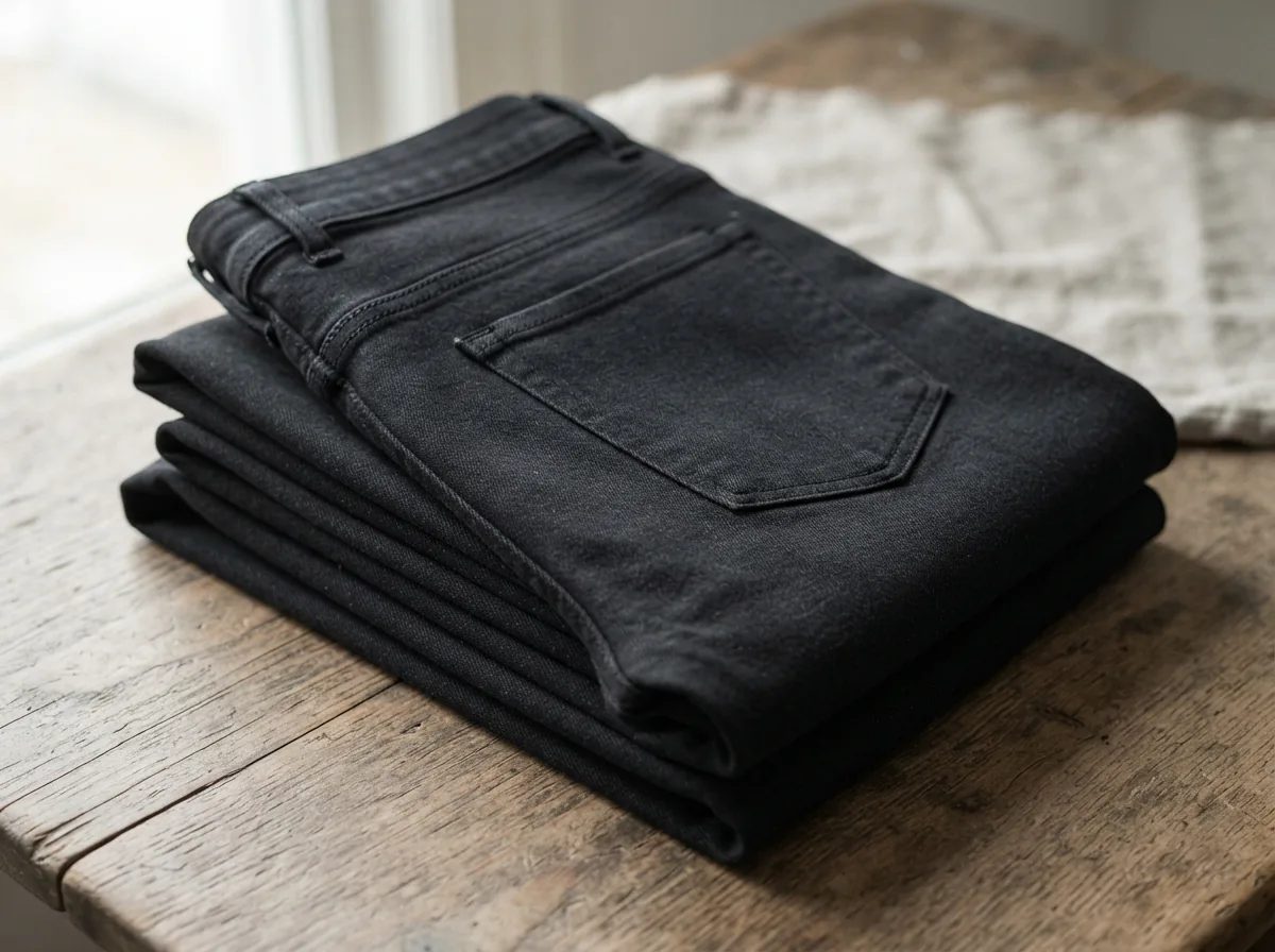 Slim Fit Black Jeans